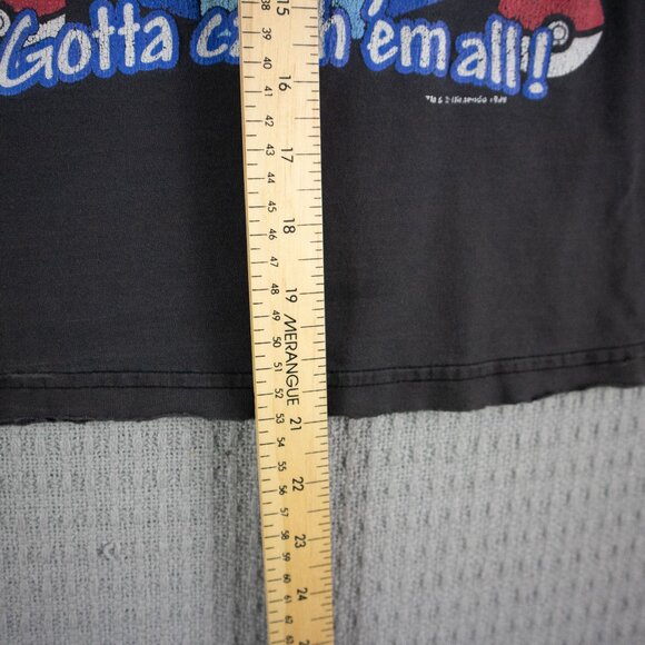 Pokemon 1999 Faded Gotta Catch Em All Distressed Tee - Picture 5 of 8